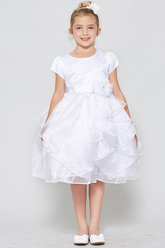 White dress for girl