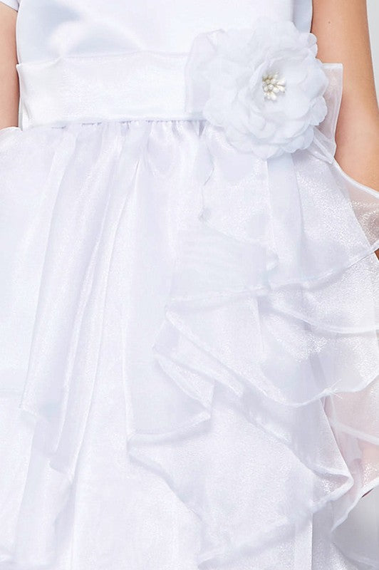 White dress for girl