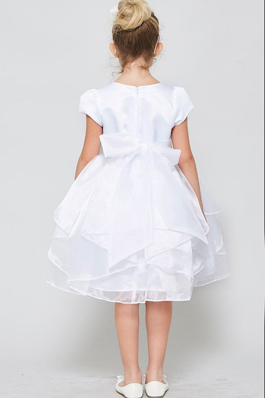 White dress for girl