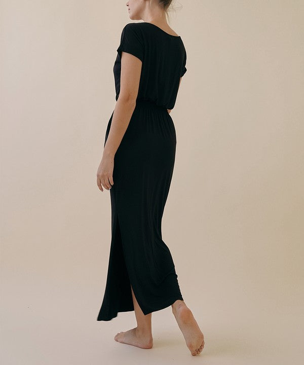 Bamboo casual 1 piece dress
