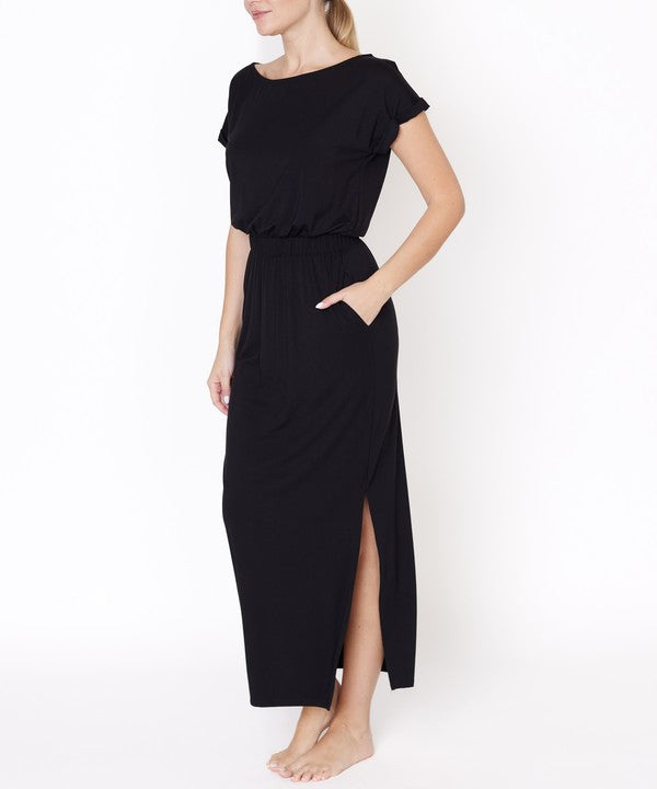 Bamboo casual 1 piece dress