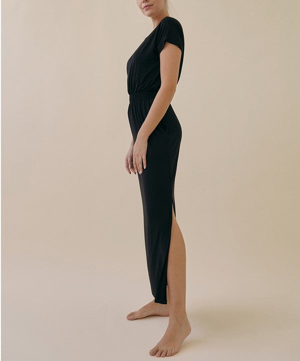 Bamboo casual 1 piece dress