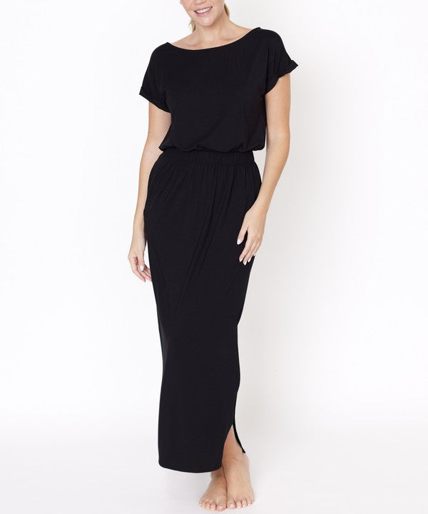 Bamboo casual 1 piece dress