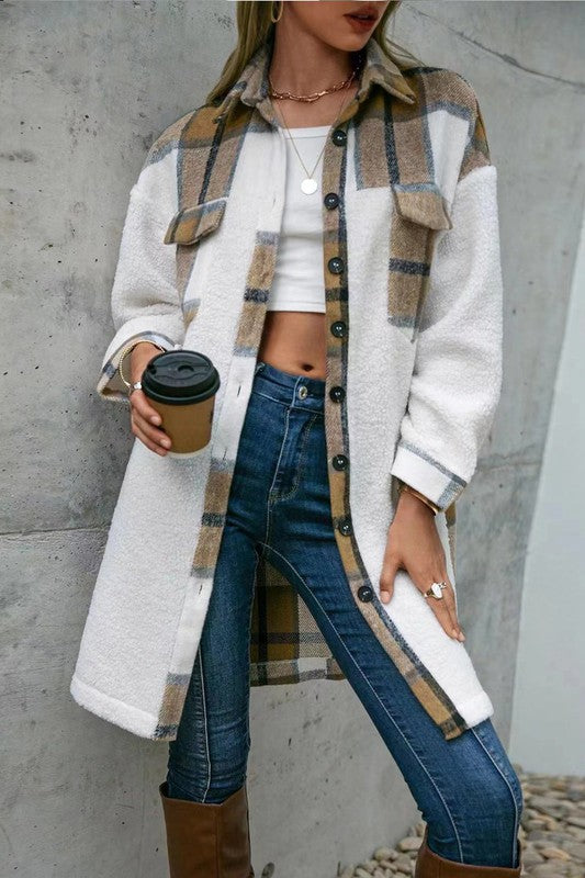 Plaid Coat