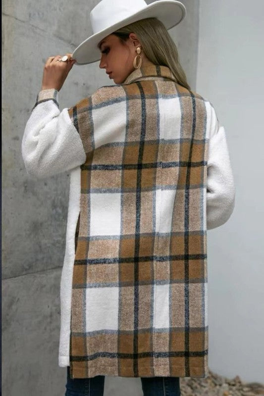 Plaid Coat