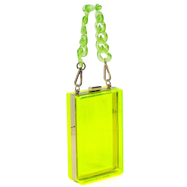 Acrylic Chain Crossbody Clutch (more colors)
