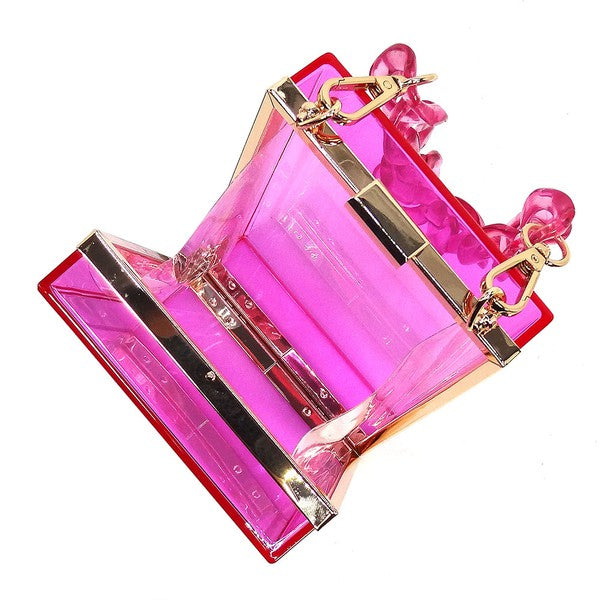 Acrylic Chain Crossbody Clutch (more colors)
