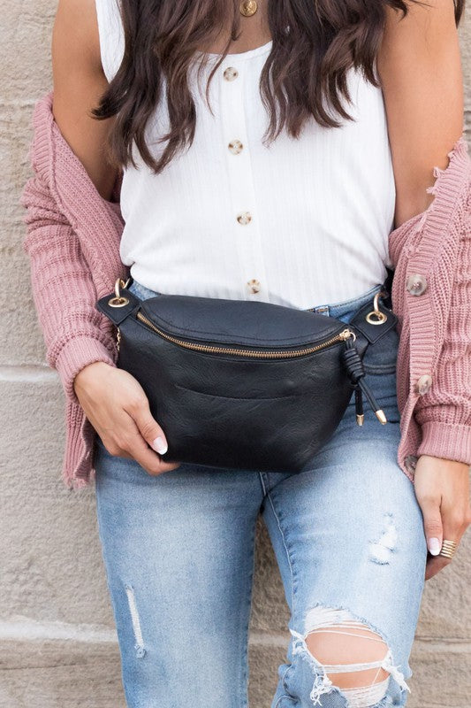 Luxe Convertible Sling Belt Bum Bag (more colors)