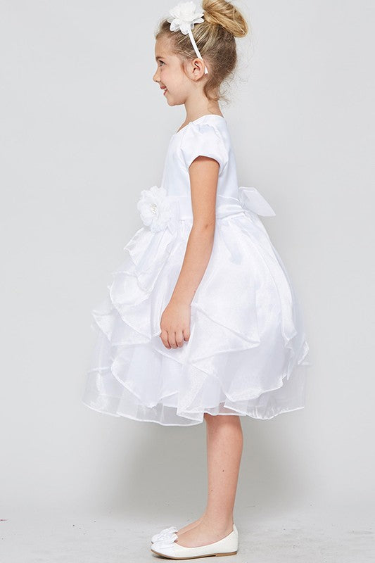 White dress for girl